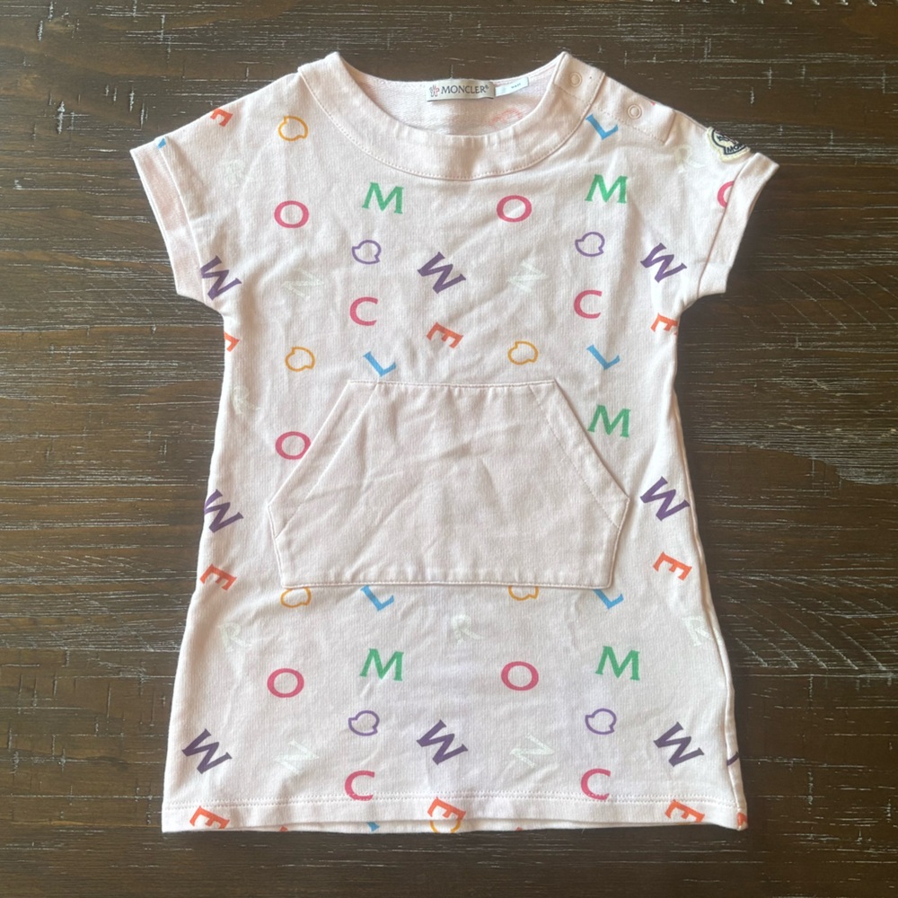 Moncler | Dress With Scattered Logo-Print - Picture 2 of 6